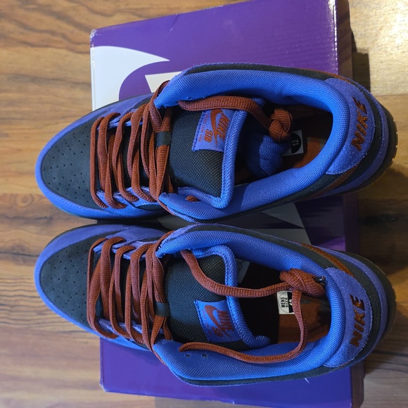 NEW Nike SB Dunk Low Retro Persian Violet Cinnamon - Picture 8 of 10